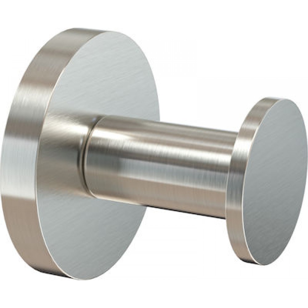 Verdi Omicron Άγκιστρο Μπάνιου Μονό NICKEL MATT 3020278