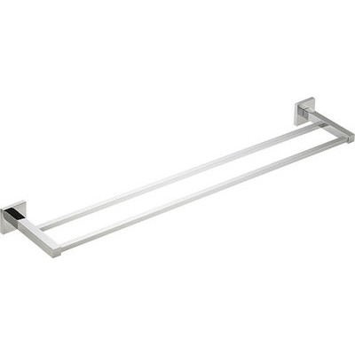 Verdi Cube Ράγα Μπάνιου Διπλή Επιτοίχια Ασημί 3073122