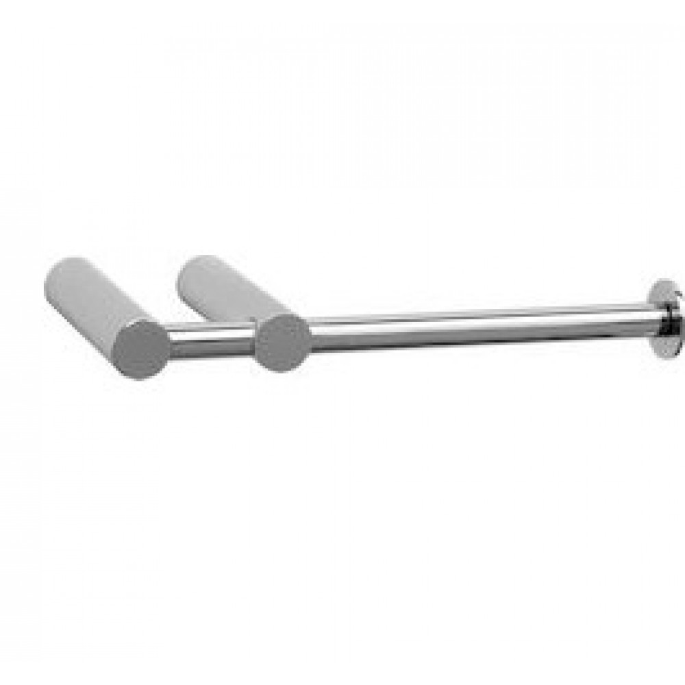 Verdi Ciao 8060422 Χαρτοθήκη Επιτοίχια Inox Ασημί