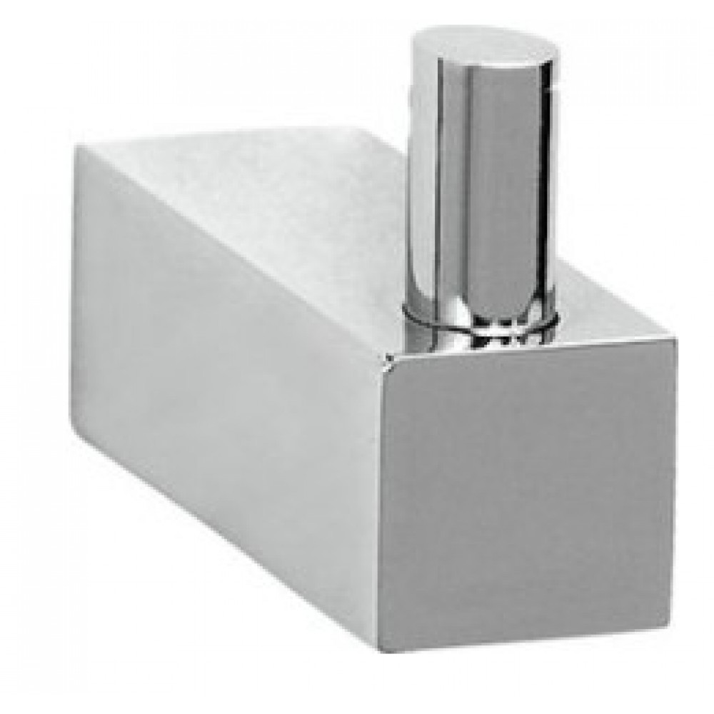 Verdi Epsilon Άγκιστρο Μπάνιου Μονό Ασημί 3050222