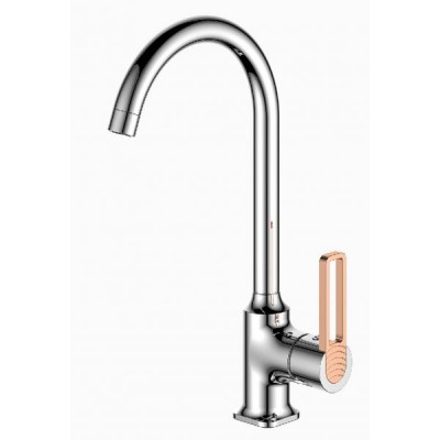 VALENTINA- ΜΠΑΤΑΡΙΑ ΝΕΡΟΧΥΤΟΥ ΧΡΩΜΕ  xρωμέ+rose gold πομολο