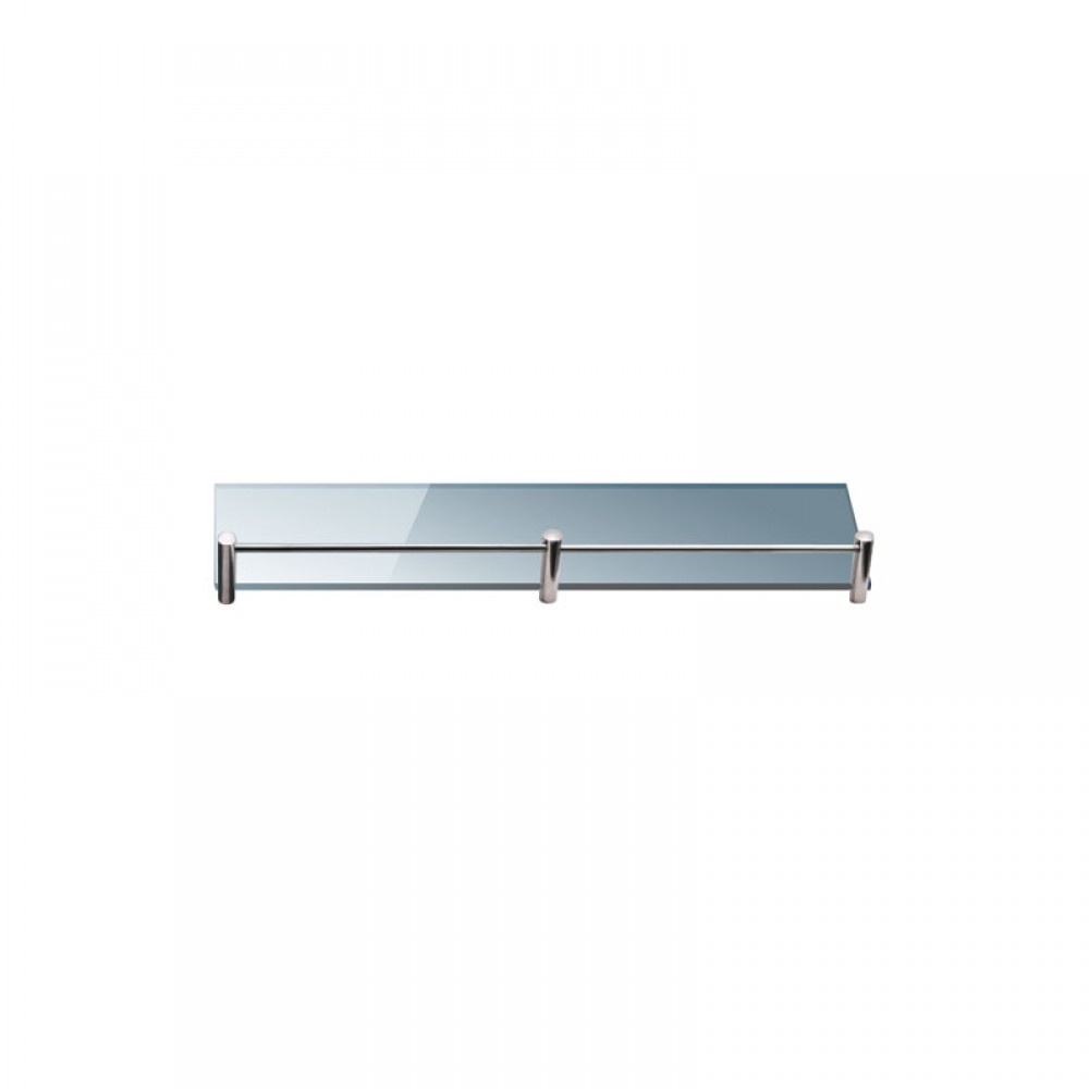 Εταζέρα γυάλινη MENSOLE 0655 Χρωμέ KARAG 50cm