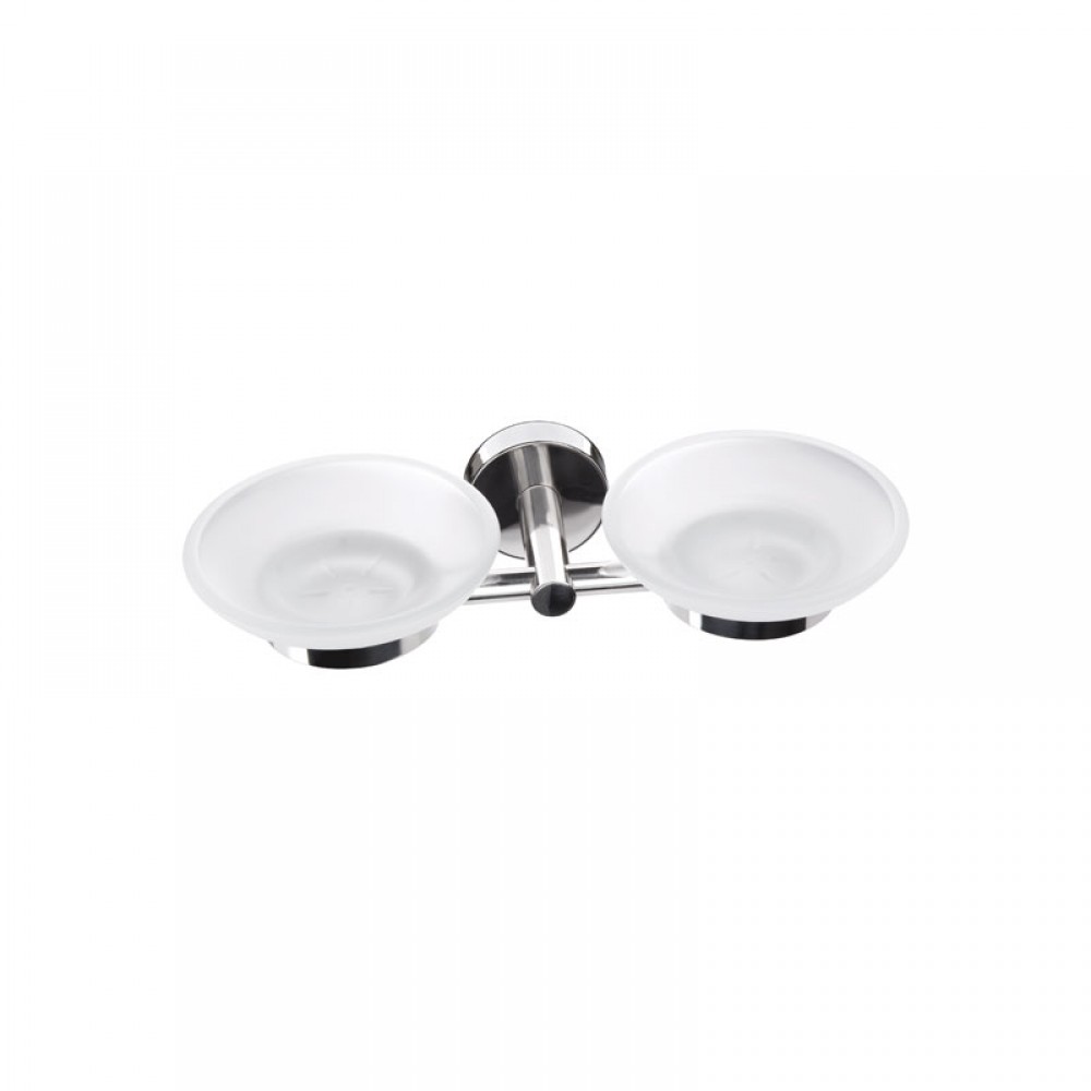 Σαπουνοθήκη διπλή UNO 1833 Χρωμέ KARAG