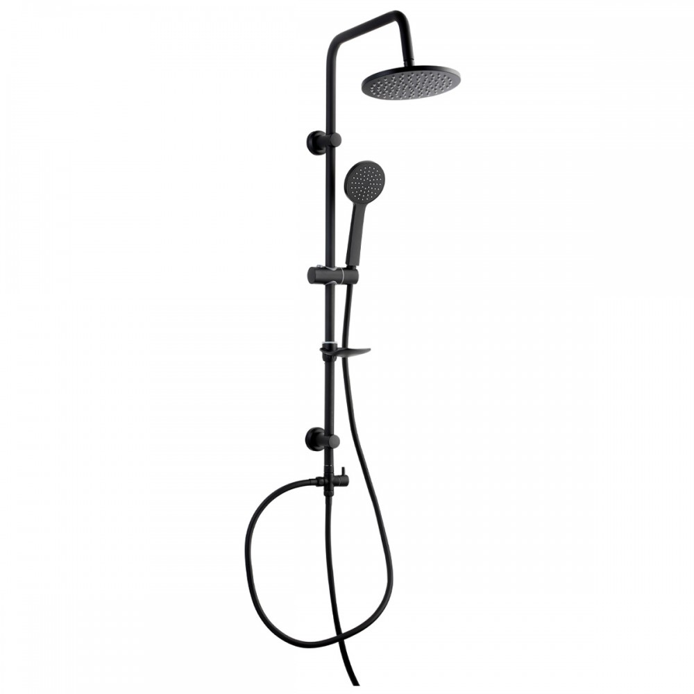 Κολόνα σταθερού ντους MAGDA C6064BL Black KARAG