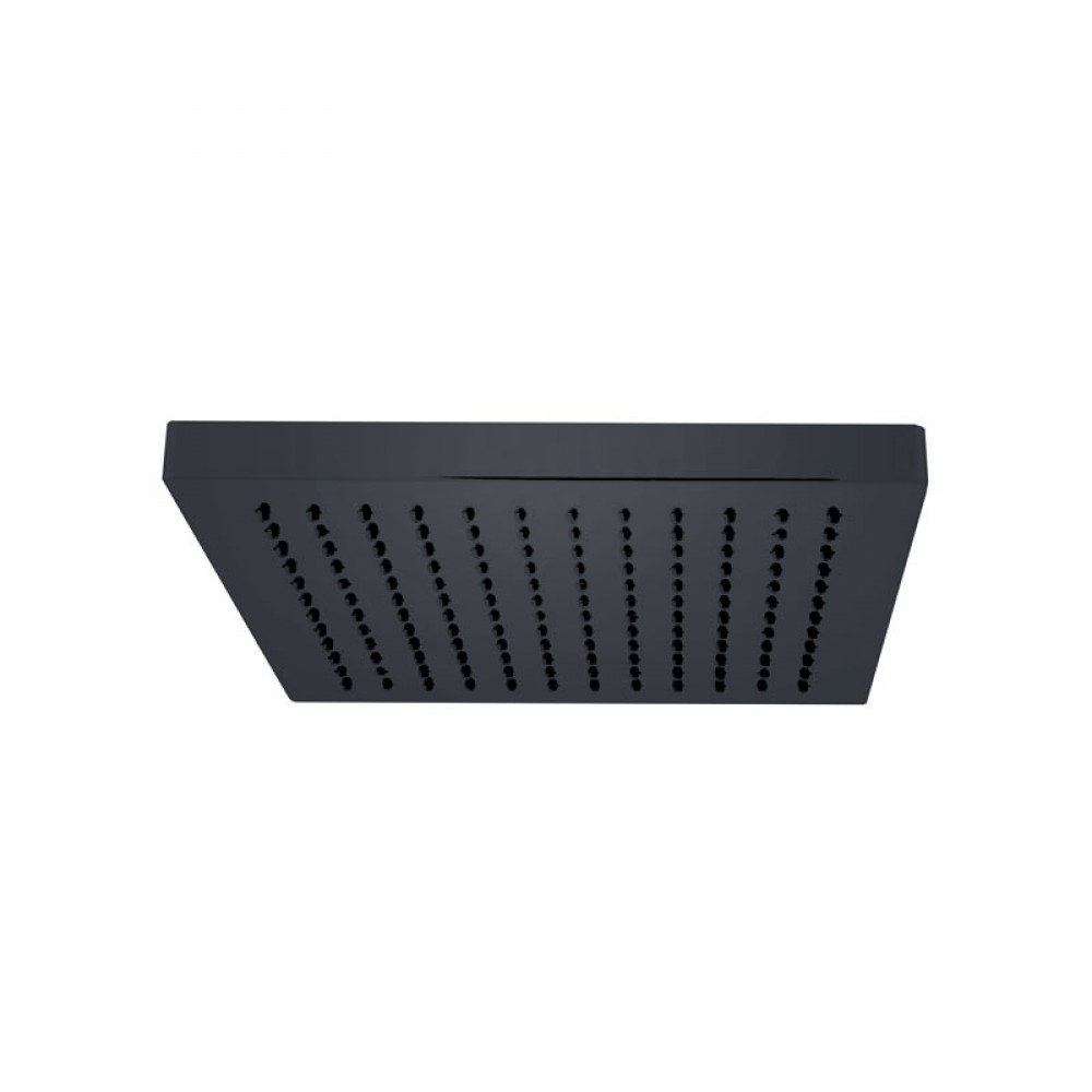 Κεφαλή ντους Μαύρη CFT205B PRAXIS KARAG 20x20cm