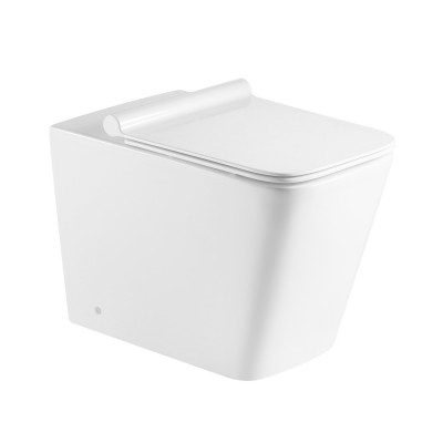 Λεκάνη δαπέδου rimless με κάλυμμα LT 003D KARAG